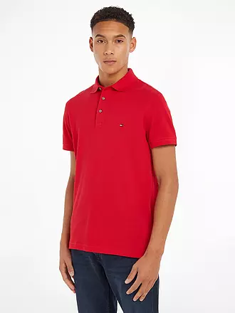 TOMMY HILFIGER | Polo Slim Fit | rot